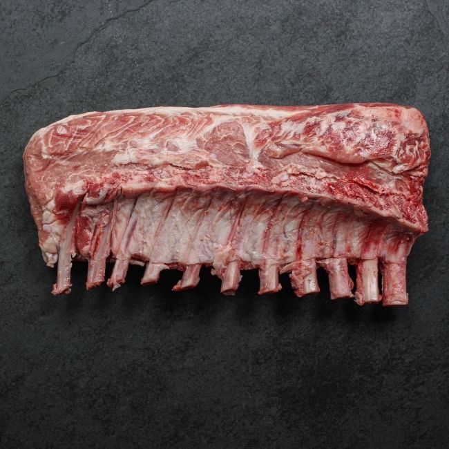 Spanish Iberico Pork Rack Frenched
