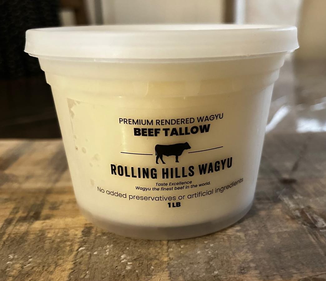 Wagyu Beef Tallow - 1 Lb. Tub