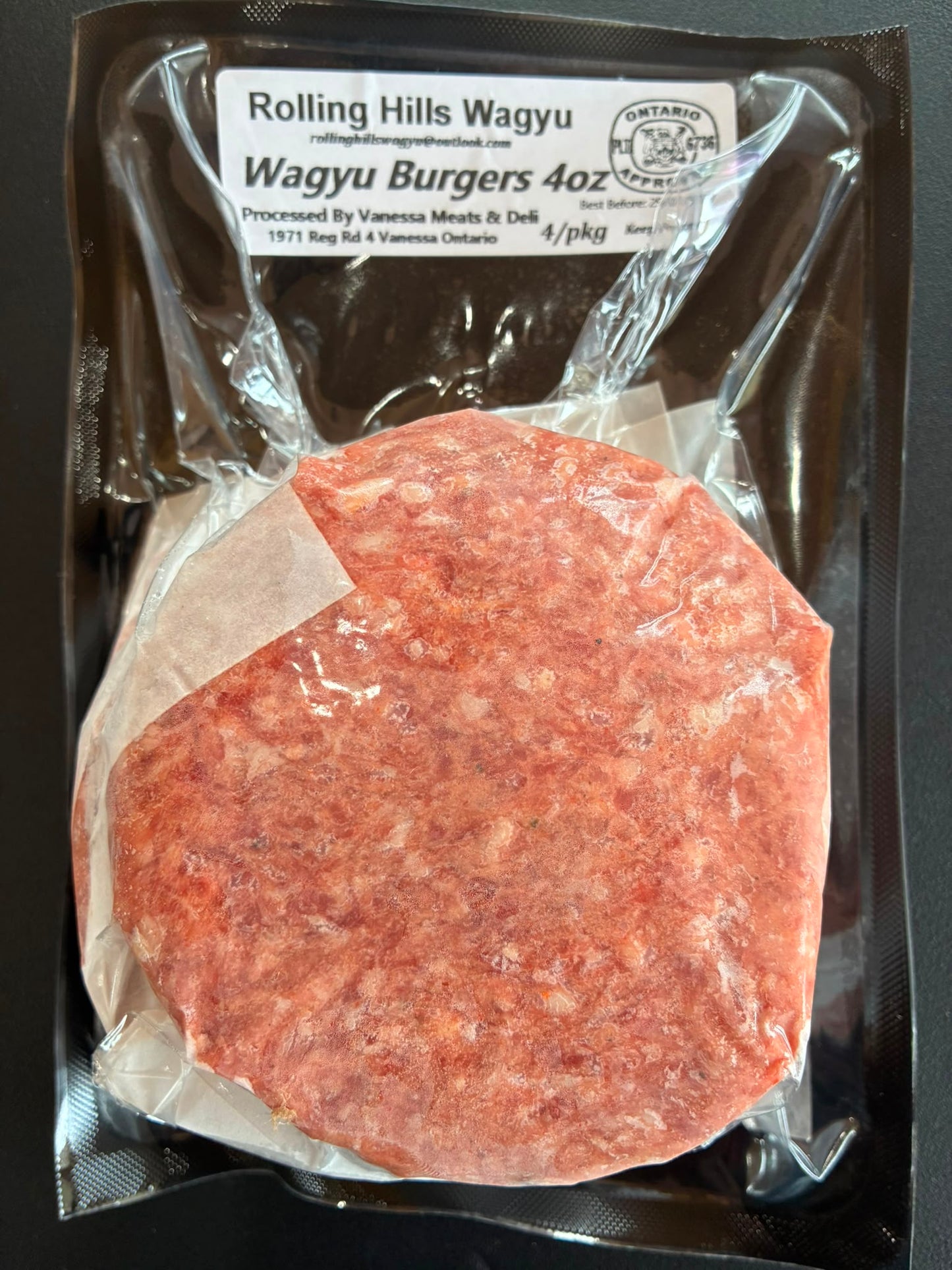 Wagyu Beef Patties - 4 oz