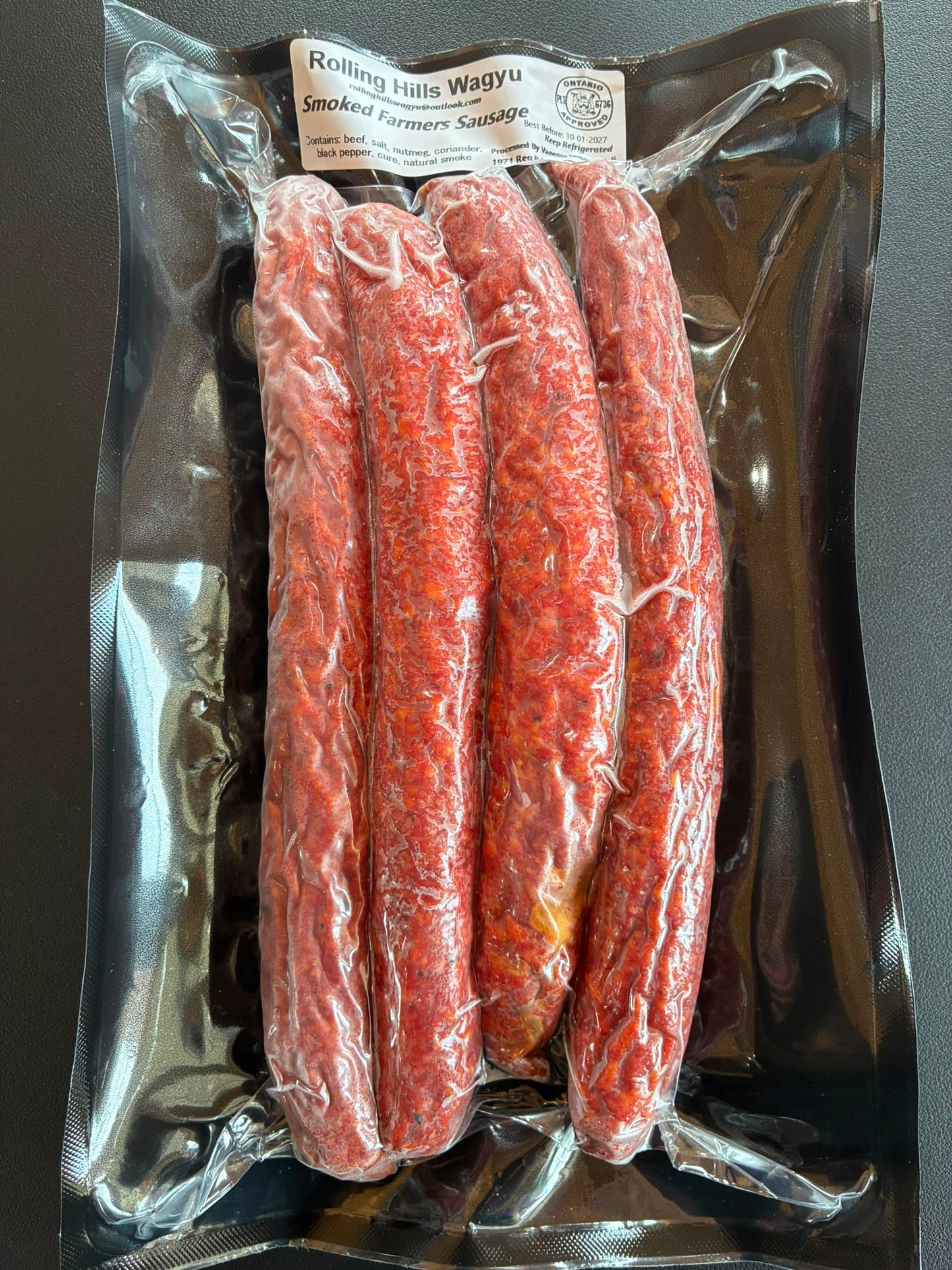 Smoked Farmers Sausage - 1lb
