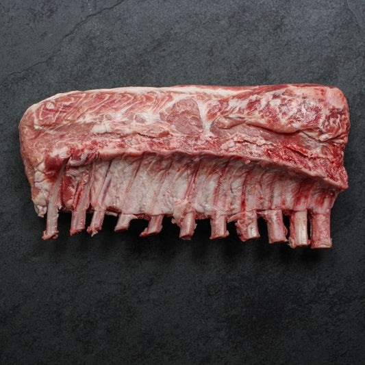 Spanish Iberico Pork Rack Frenched
