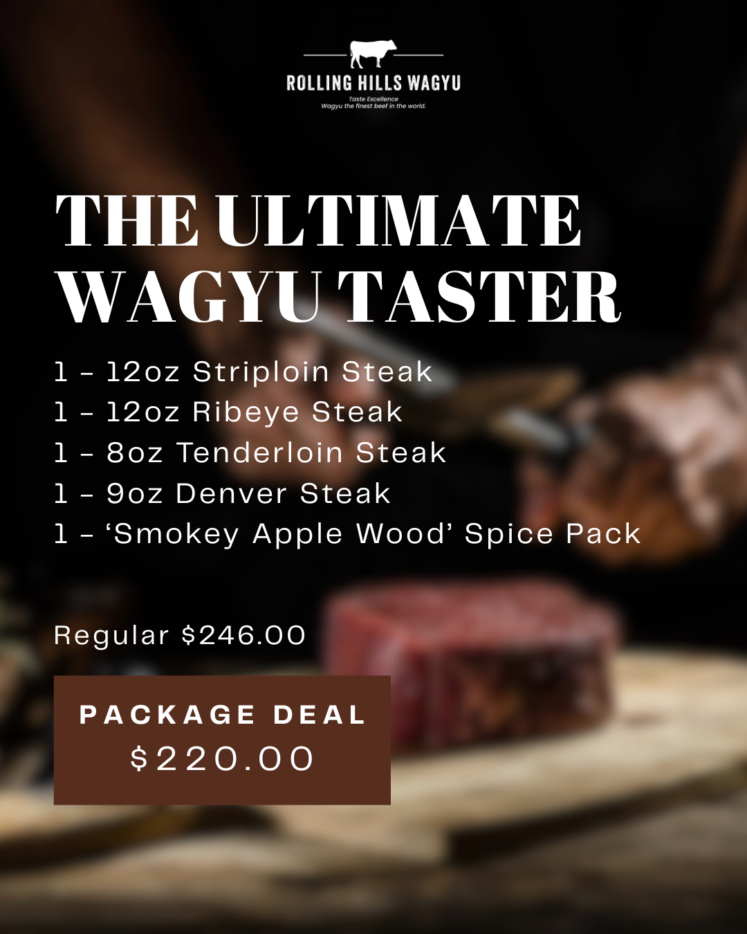 The Ultimate Wagyu Taster