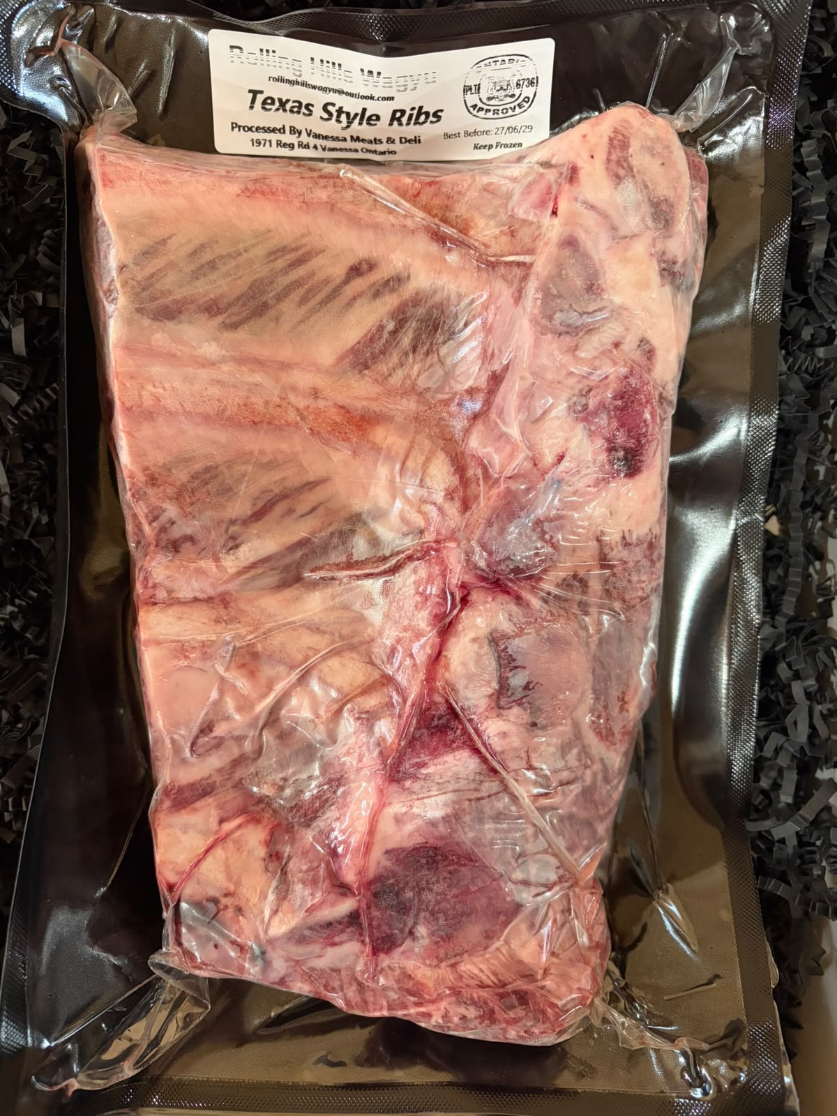 Texas Style Wagyu Ribs - $30/lb